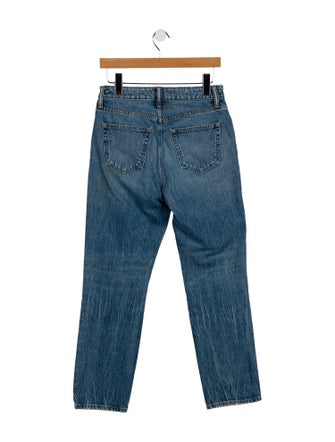Alexander Wang High-Rise Straight Leg Jeans