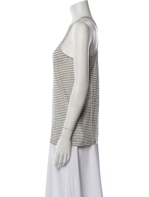 Alexander Wang Linen Striped Top