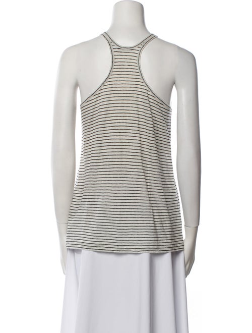 Alexander Wang Linen Striped Top