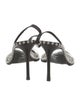 Alexander Wang Leather Printed Slingback Pumps