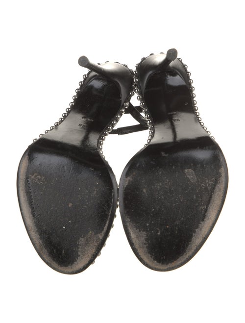 Alexander Wang Leather Printed Slingback Pumps