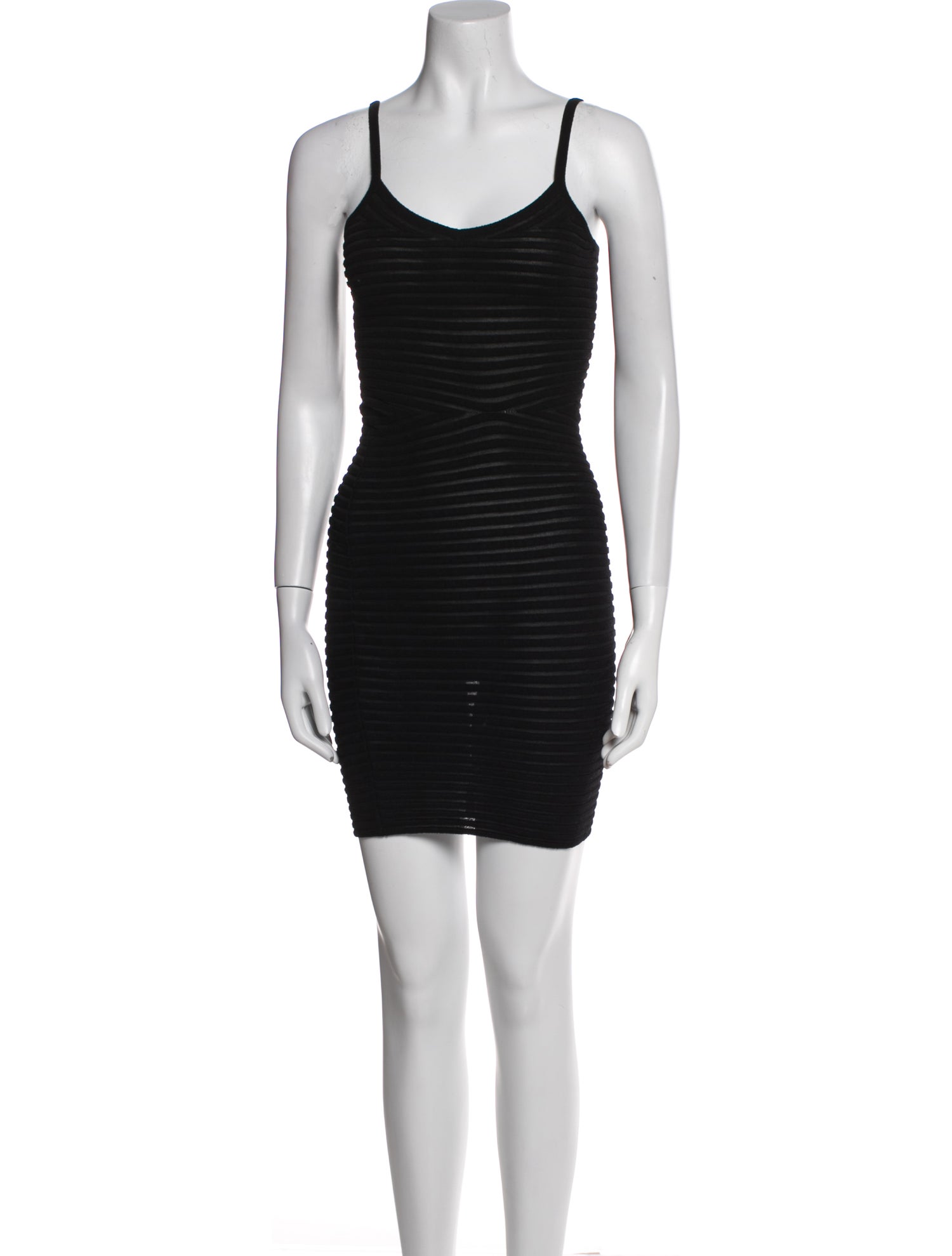 Alexander Wang Scoop Neck Mini Dress