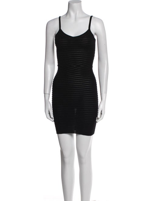 Alexander Wang Scoop Neck Mini Dress