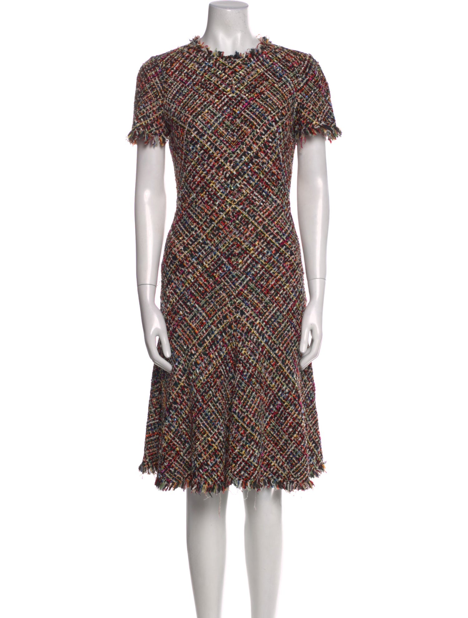 Alexander McQueen Printed Knee-Length Dress