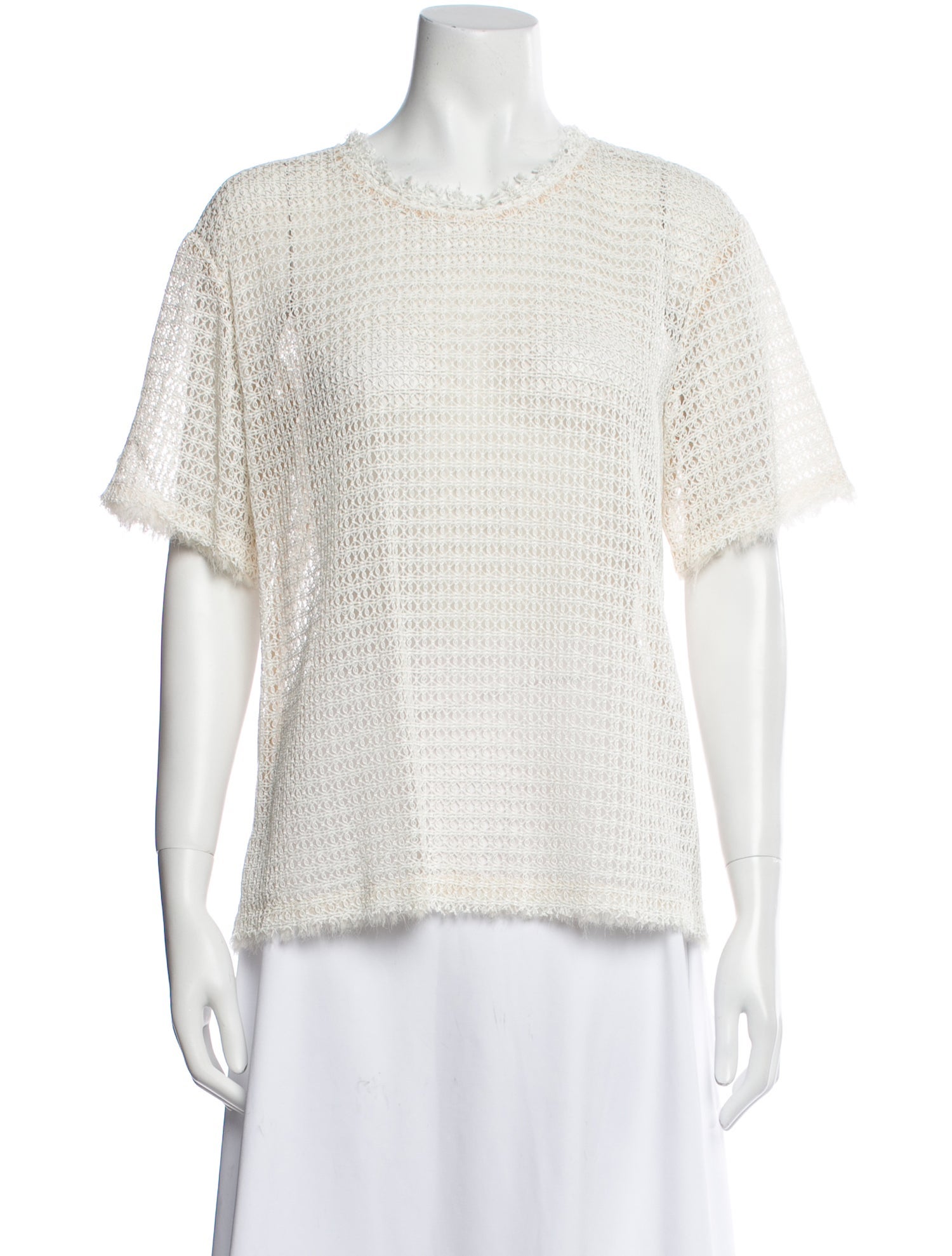 Alexander Wang Crew Neck Short Sleeve T-Shirt w/ Tags