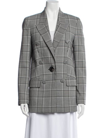 Alexander Wang Plaid Print Blazer