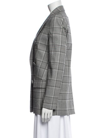 Alexander Wang Plaid Print Blazer