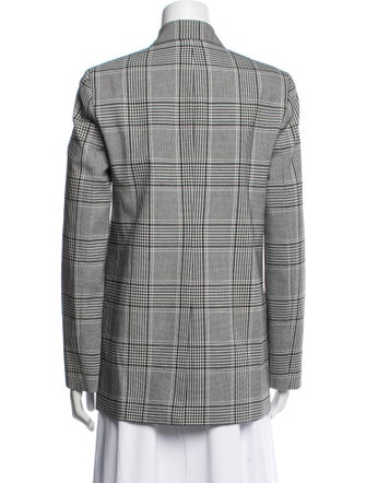 Alexander Wang Plaid Print Blazer
