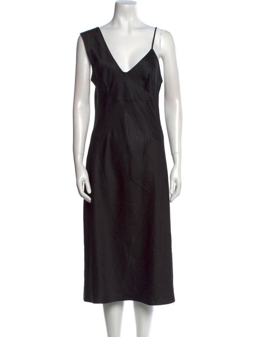 Alexander Wang V-Neck Midi Length Dress
