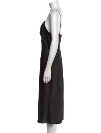 Alexander Wang V-Neck Midi Length Dress