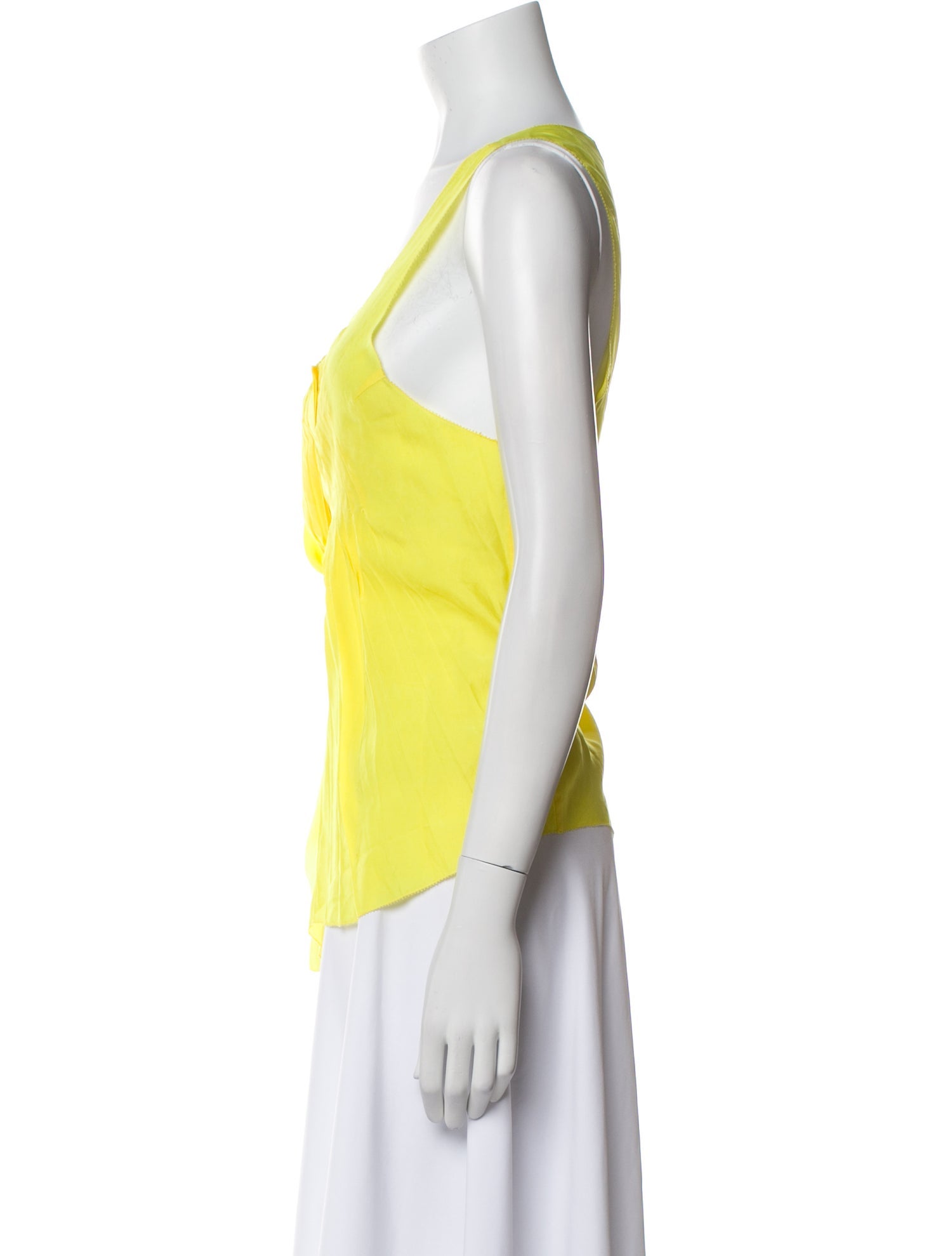 Alexander Wang Scoop Neck Sleeveless Top