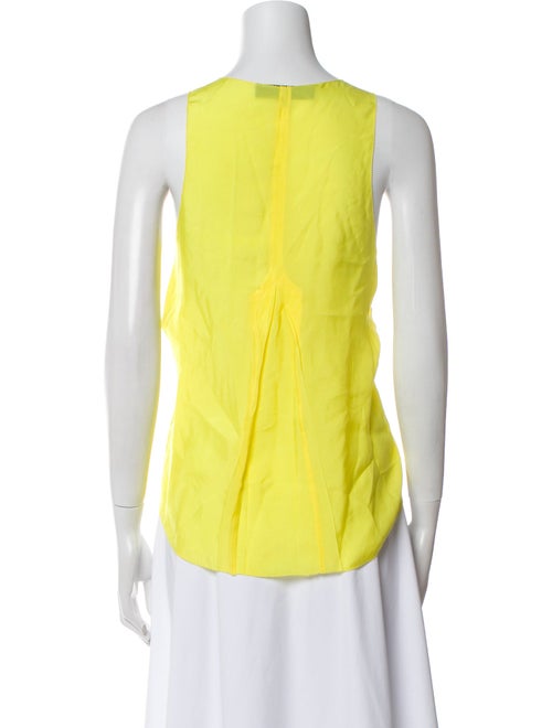 Alexander Wang Scoop Neck Sleeveless Top