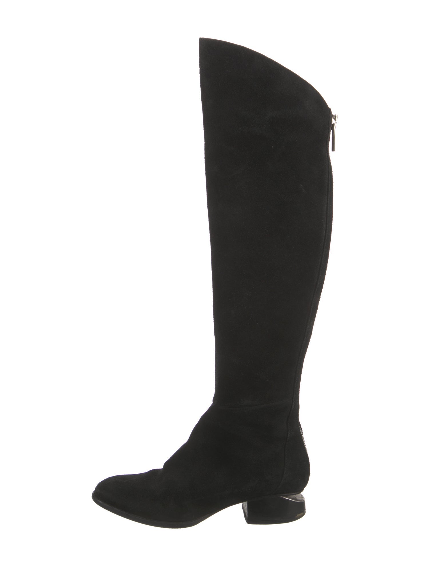 Alexander Wang Suede Riding Boots