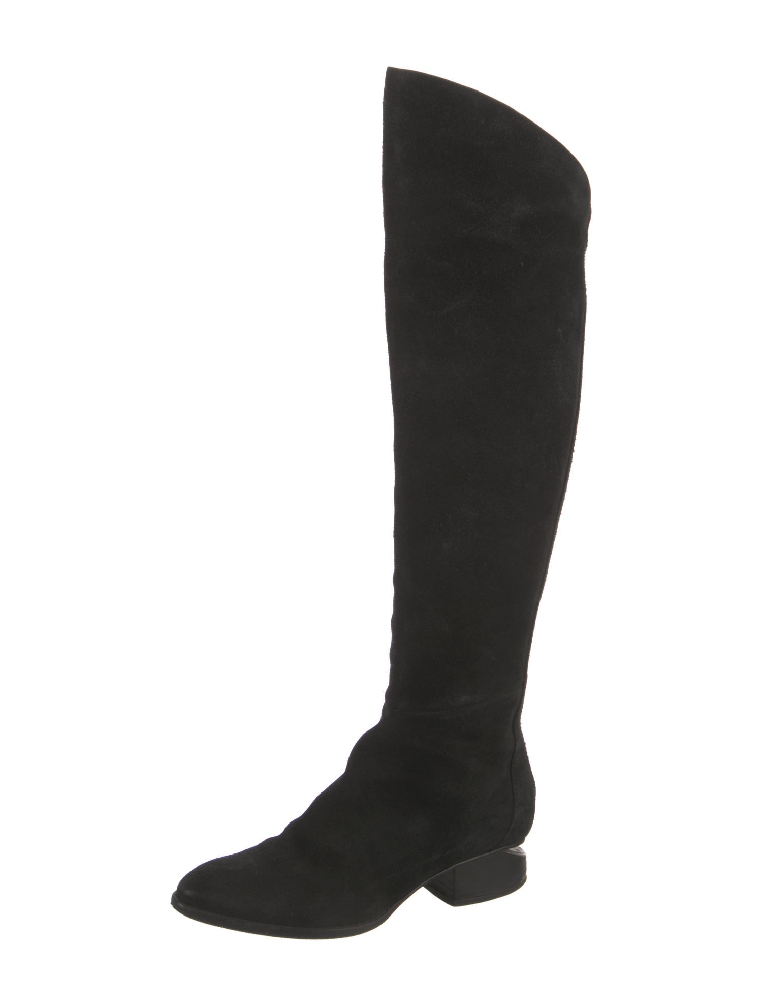 Alexander Wang Suede Riding Boots