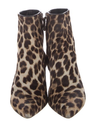 Alexander Wang Ponyhair Animal Print Boots