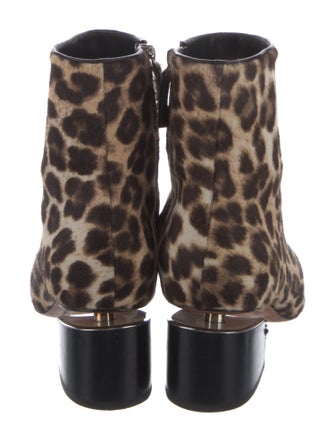 Alexander Wang Ponyhair Animal Print Boots