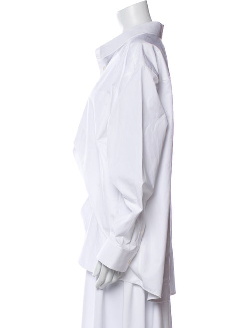 Alexander Wang Long Sleeve Button-Up Top