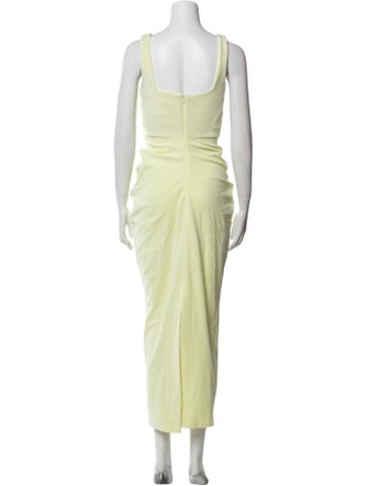 Alexander Wang Square Neckline Long Dress