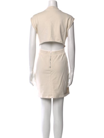 Alexander Wang Crew Neck Mini Dress