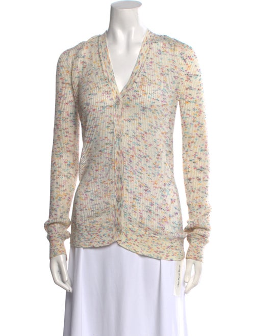 Alexander Wang Printed V-Neck Sweater