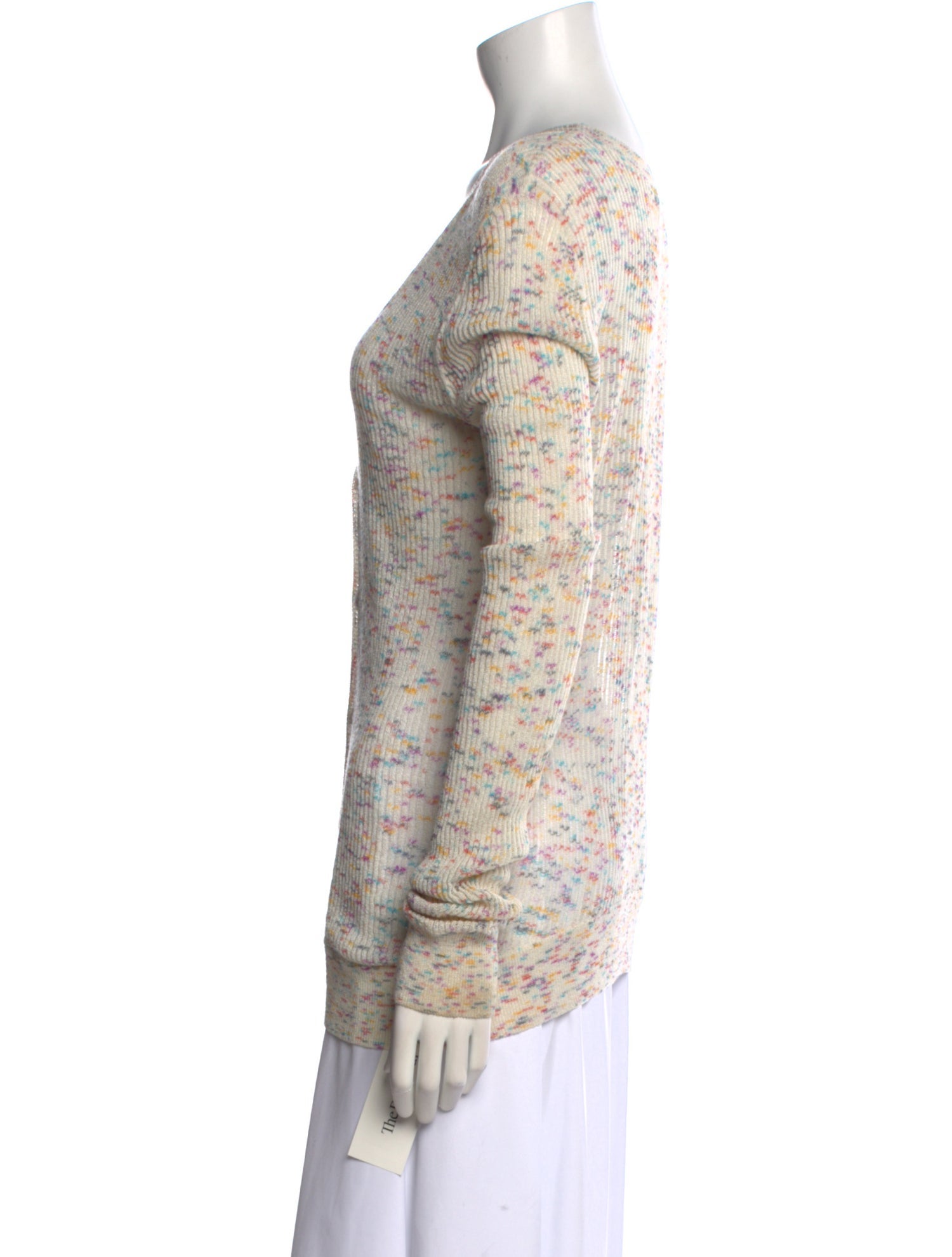 Alexander Wang Printed V-Neck Sweater