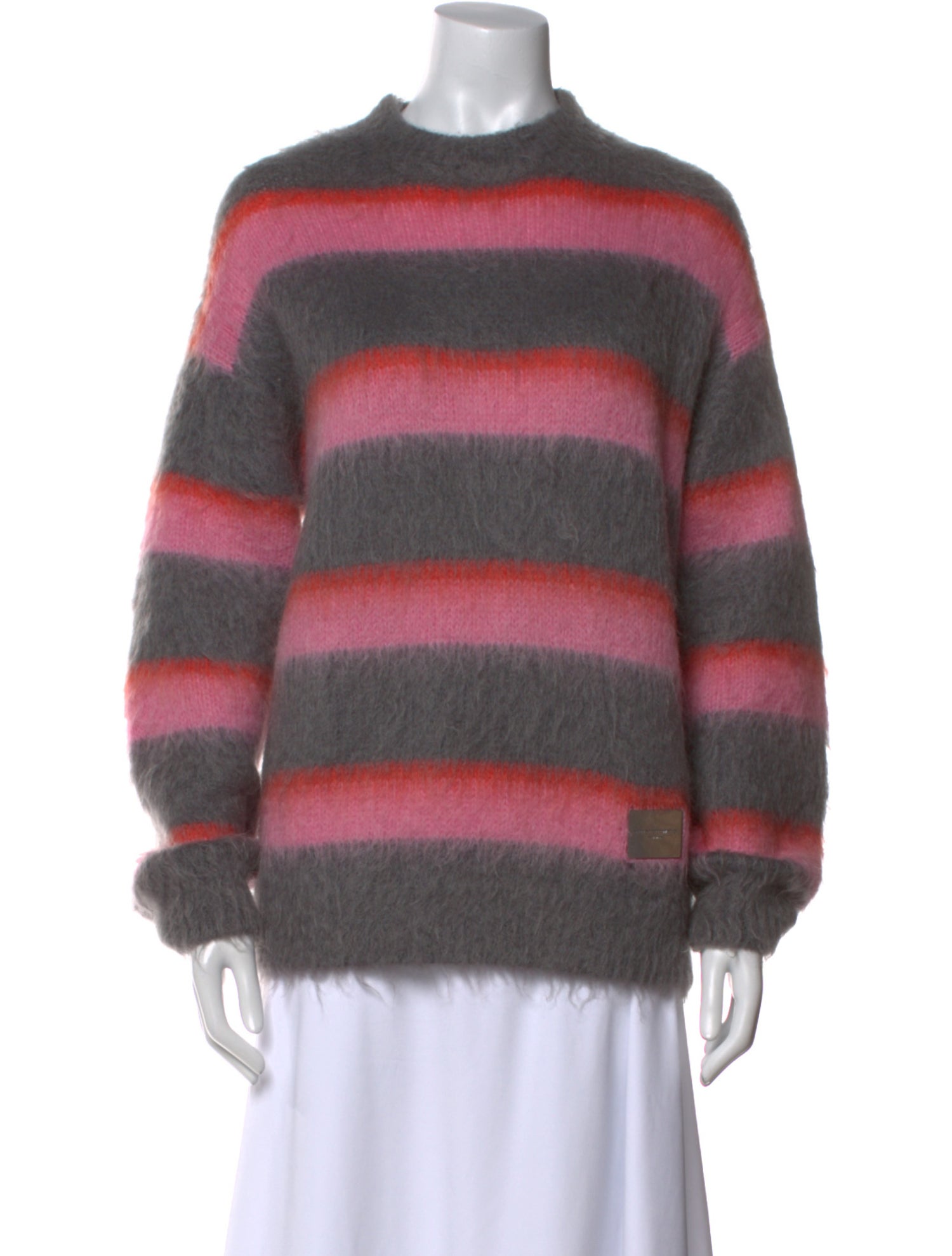 Alexander Wang Mohair Striped Sweater