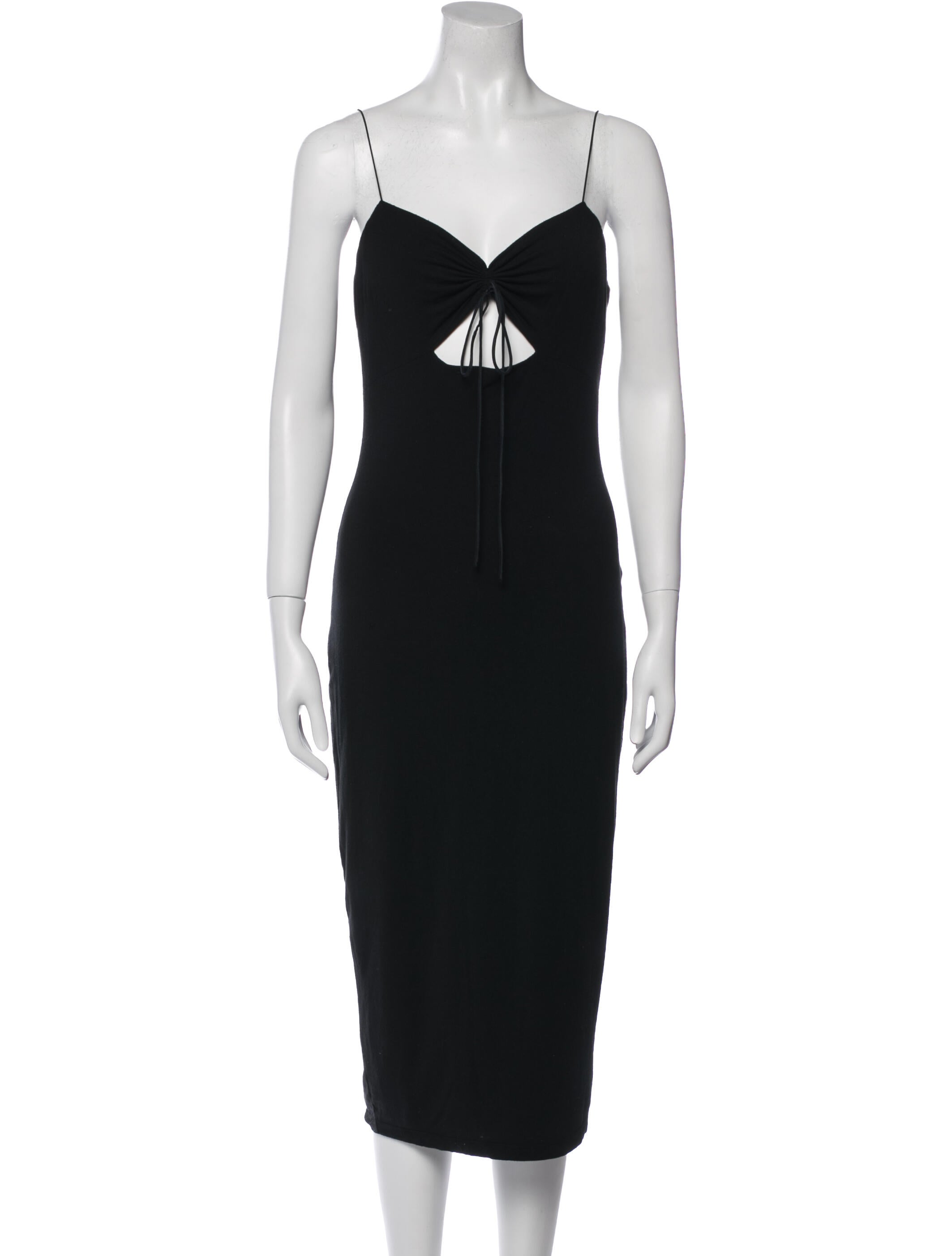 Alexander Wang V-Neck Knee-Length Dress