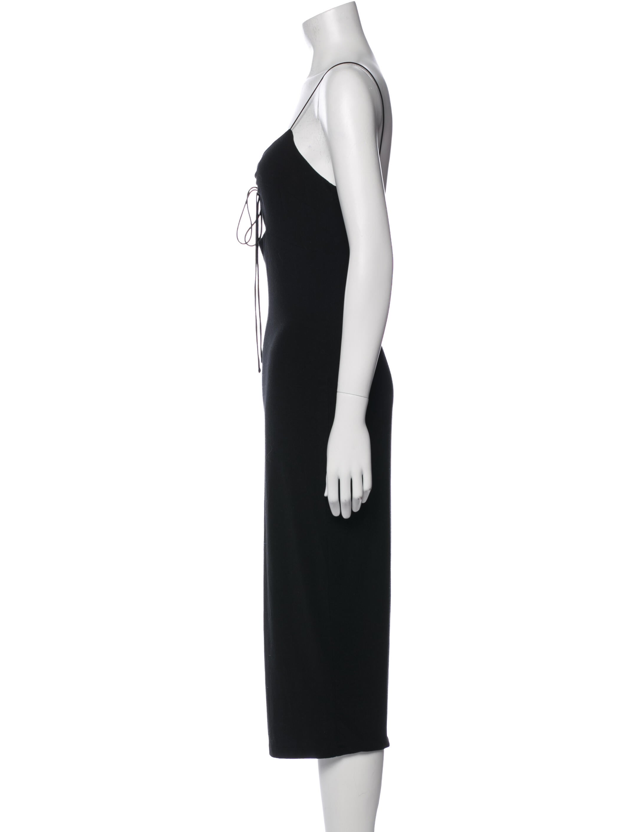 Alexander Wang V-Neck Knee-Length Dress