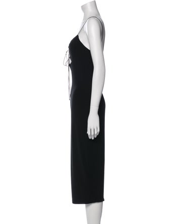 Alexander Wang V-Neck Knee-Length Dress