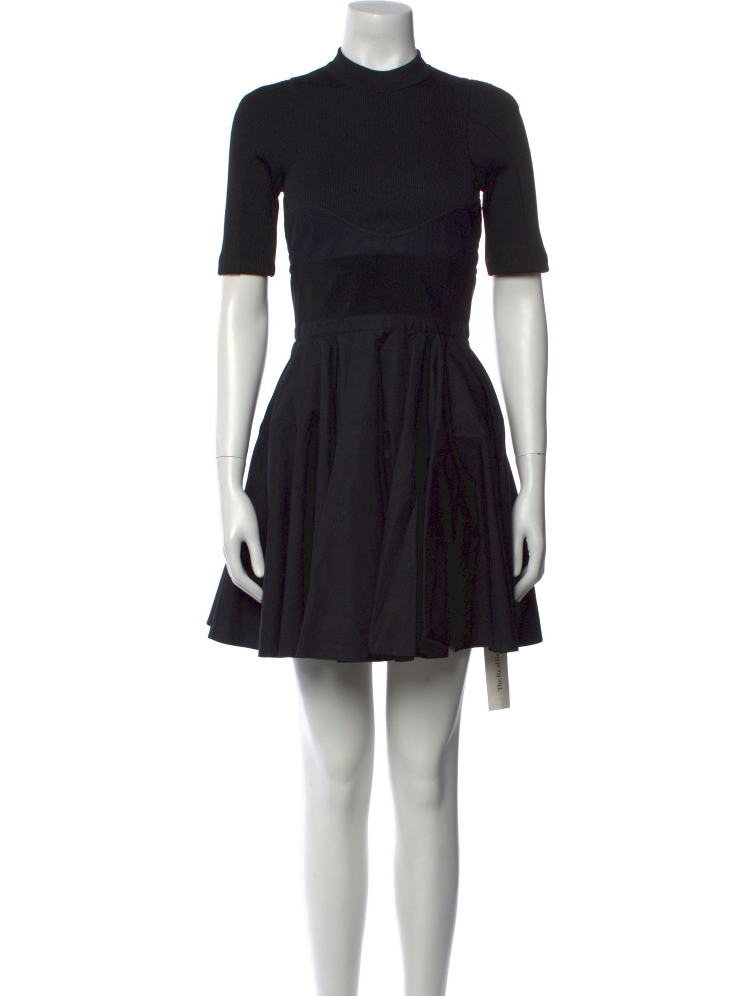Alexander Wang Mock Neck Mini Dress