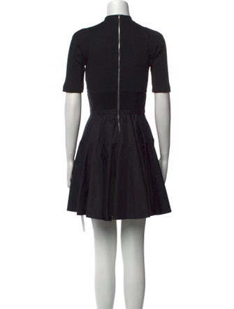 Alexander Wang Mock Neck Mini Dress