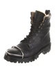 Alexander Wang Leather Combat Boots