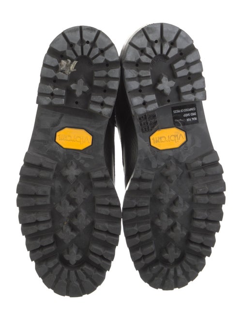 Alexander Wang Leather Combat Boots