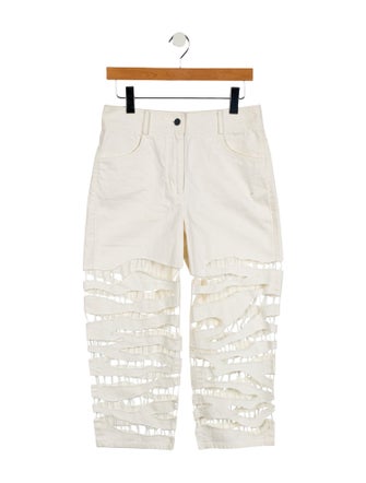 Alexander Wang High-Rise Straight Leg Jeans