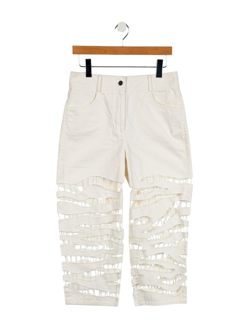 Alexander Wang High-Rise Straight Leg Jeans