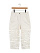 Alexander Wang High-Rise Straight Leg Jeans