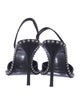 Alexander Wang Leather Studded Accents Slingback Pumps