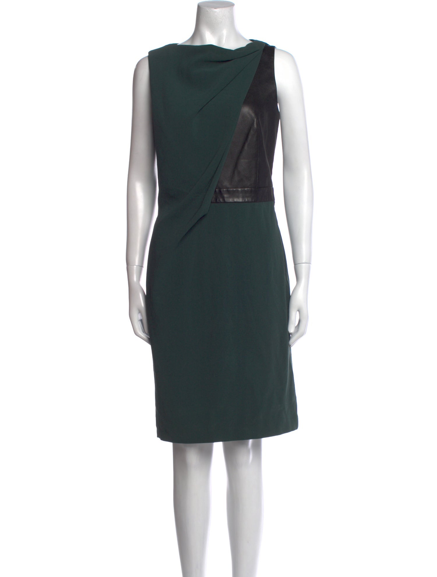 Alexander Wang Bateau Neckline Knee-Length Dress