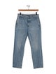 Alexander Wang Mid-Rise Straight Leg Jeans
