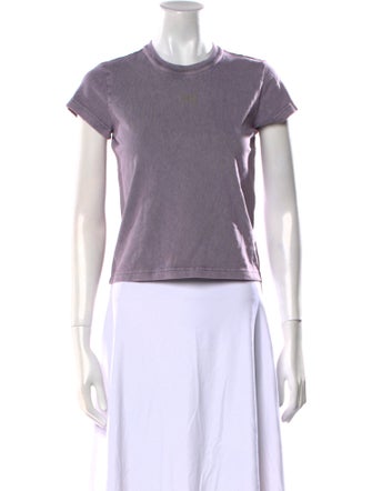 Alexander Wang Crew Neck Short Sleeve T-Shirt