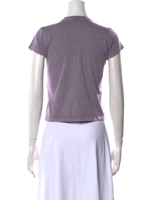 Alexander Wang Crew Neck Short Sleeve T-Shirt
