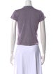 Alexander Wang Crew Neck Short Sleeve T-Shirt