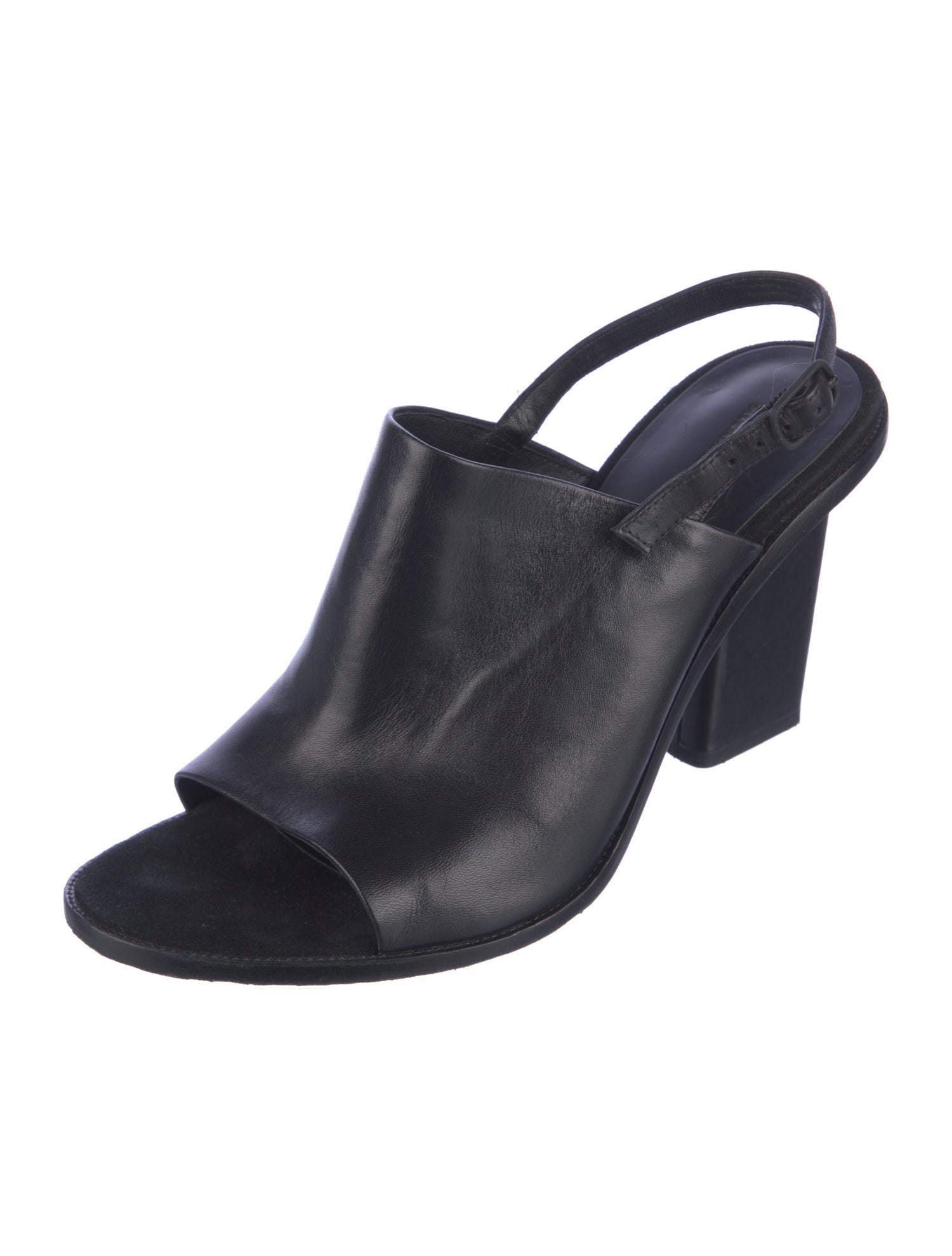 Alexander Wang Leather Slingback Sandals