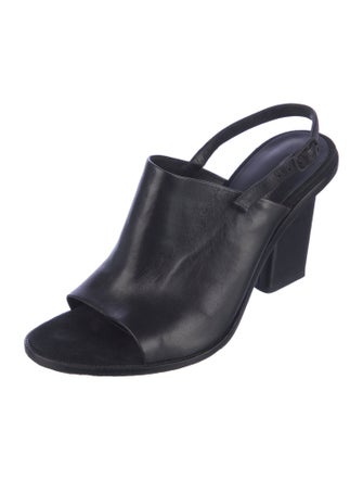 Alexander Wang Leather Slingback Sandals