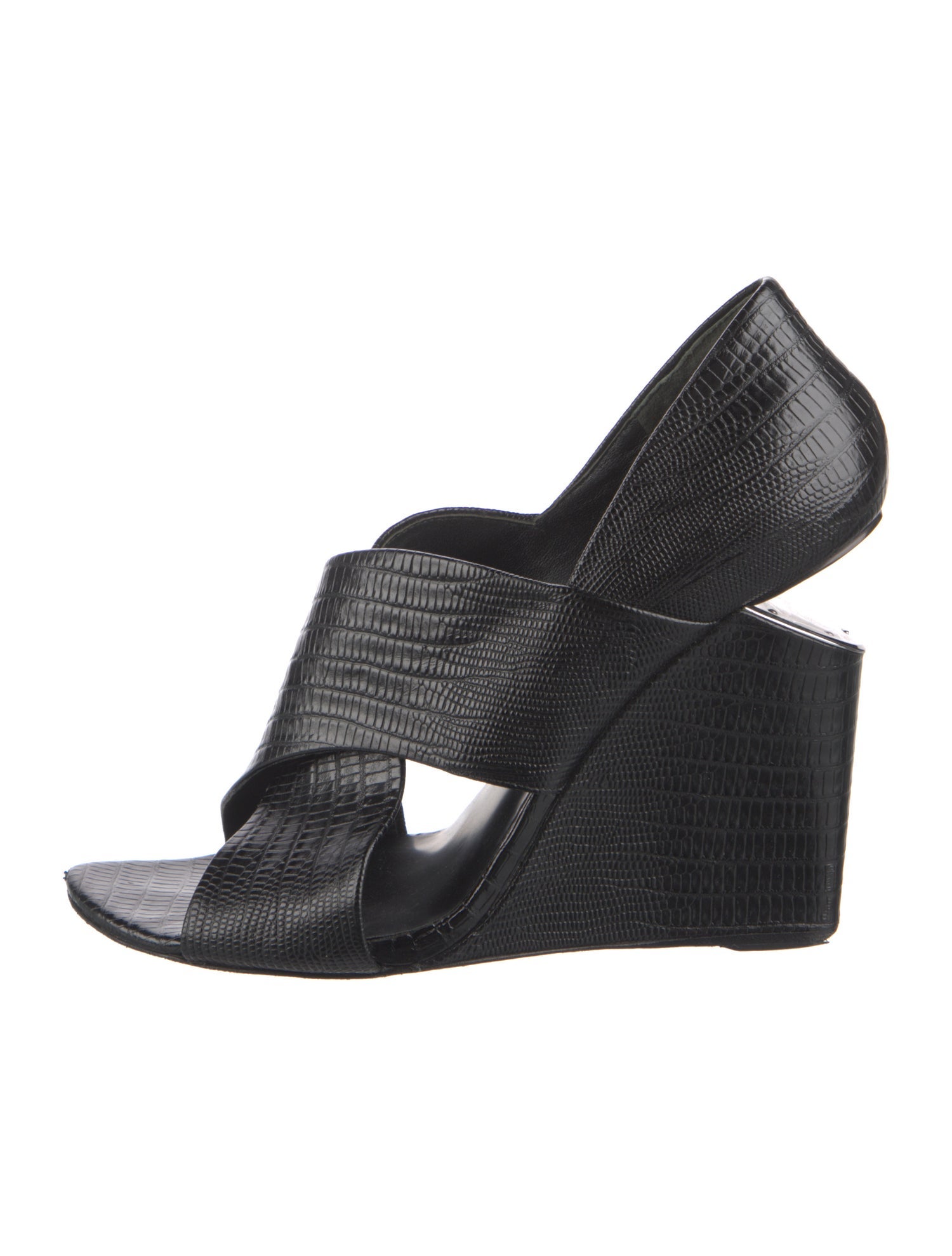 Alexander Wang Embossed Leather Pumps