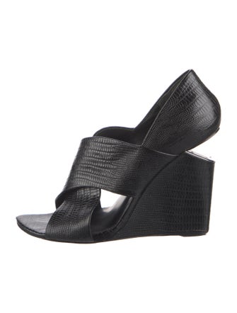 Alexander Wang Embossed Leather Pumps