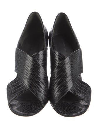 Alexander Wang Embossed Leather Pumps