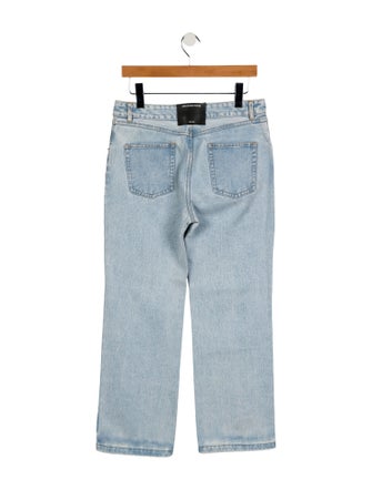 Alexander Wang High-Rise Wide Leg Jeans