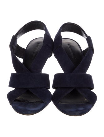 Alexander Wang Suede Slingback Sandals