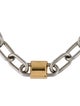 Alexander Wang Double Lock Chain Necklace